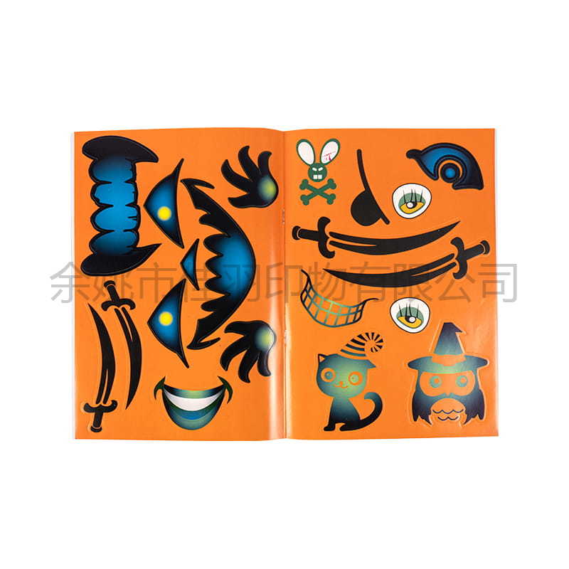 JY0004 Halloween Pumpkin Sticker