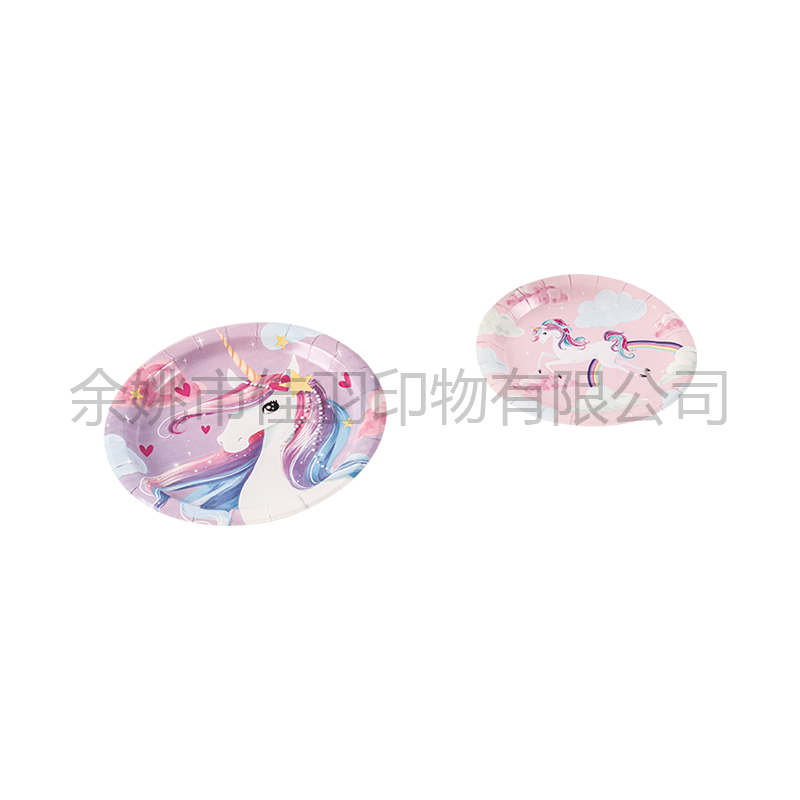 Unicorn Series Round Paper Disc (7 Inch Disc + 9 Inch Disc)