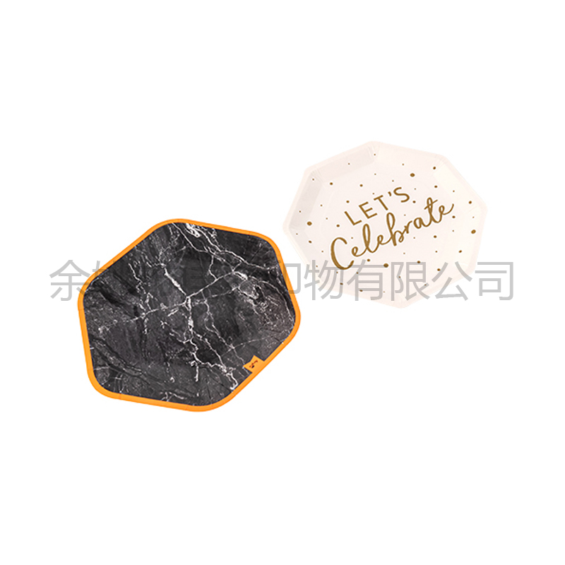 10 Inch Hexagonal Plate, Octagonal Plate (10 Inch Hexagonal Plate Length 25.5 Width 23.4 Octagonal Plate Φ22.8 )