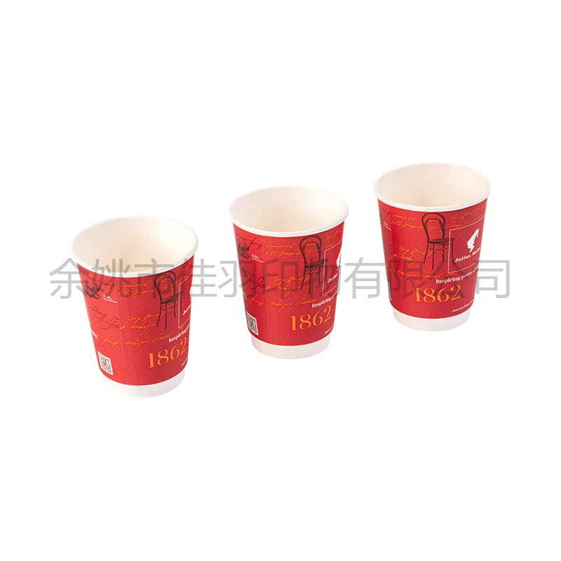 12oz Coffee Paper Cup (Hollow Cup, Inner Cup Top 9, Bottom 6, Height 11.2)