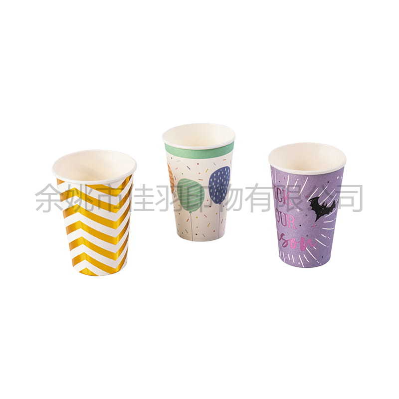 12oz Paper Water Cup (Top 8.3, Bottom 5.6, Height 10.8)